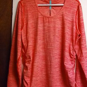 Title Nine Ruched Hem LS top